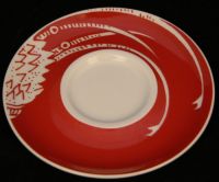 Mikasa LOBSTER RED Saucer Narumi Japan #L1098